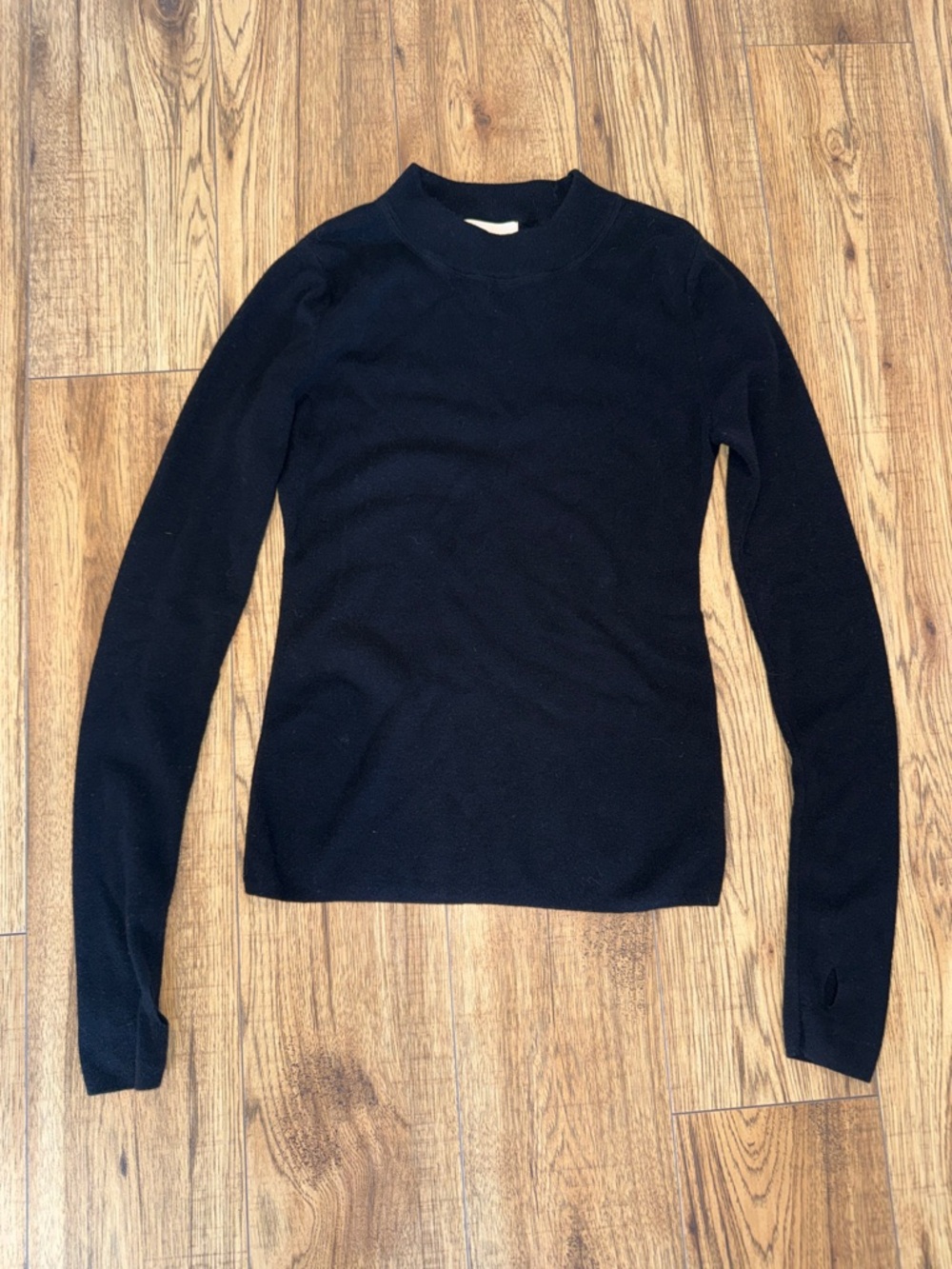 H&M Black Wool-Cashmere Blend Sweater